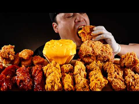 KFC 여러가지 치킨과 사이드 메뉴 먹방~!! KFC Chicken, Side Menu