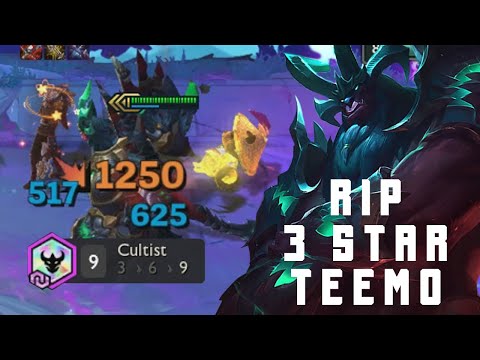 9 CULTISTS summons 3 STAR SUPREME OVERLOAD GALIO | TFT SET 4 FATES | Teamfight Tactics