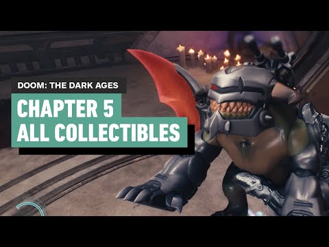 Doom: The Dark Ages - Chapter 5 The Holy City of Aratum | All Collectibles (Gold, Secret Areas)