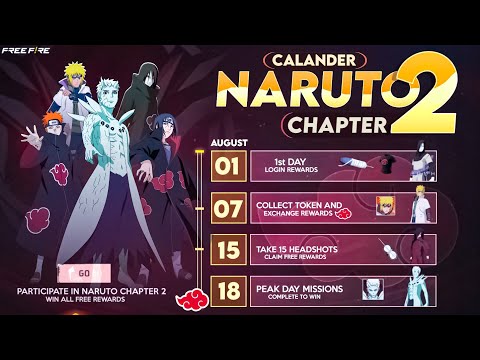 Naruto Chapter 2 Free Fire Items Review🔥🥳| Cobra Mp40 Return Date|Free Fire New Event | ff new event