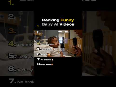 Ranking Funny Baby AI Videos #shorts #funny #viral