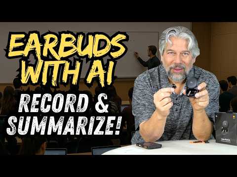 The Amazing VIAIM RecDot AI Voice Recorder Earbuds - DEMO & REVIEW