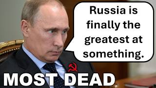 Russia Suffers Worst War Casualties Since World War II