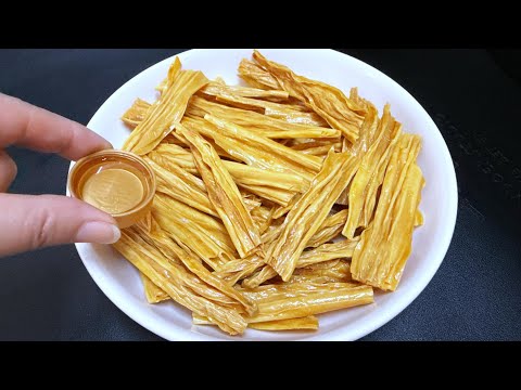 泡腐竹總硬芯？飯店私藏 “非清水” 秘訣曝光！10分鐘泡透軟嫩不夾生，省時還入味，【美食烹飪秀】