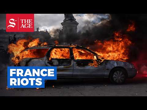 Police fire tear gas in <strong>Paris</strong> as rallies descend <strong>into</strong> violence and looting