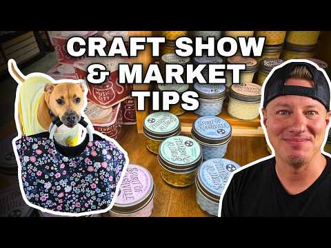 Crushing (AND CRASHING) a Craft Show!  Tips for Events & Markets For Small Business