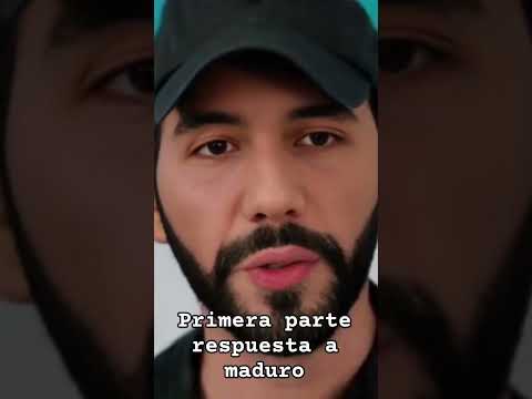 nayib le responde a maduro #venezuela #nicolasmaduro #presospolíticos #nayibbukele #bukele #noticias