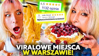 DROŻDŻÓWKA ZA 60ZŁ?! 😱 TESTUJĘ NAJBARDZIEJ VIRALOWE MIEJSCA W WARSZAWIE! | Agnieszka Grzelak Vlog
