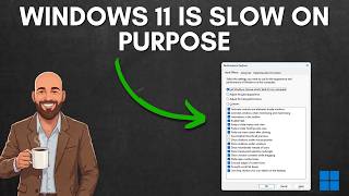 Windows 11 Is Slow on Purpose (And Here's the Fix)
