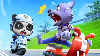 Learn Occupations with Brave Policeman | Jobs | Nursery Rhymes & Kids Songs | BabyBus - Cars World