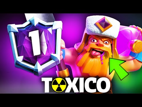 ¡El NUEVO MAZO MÁS TOXICO DE CLASH ROYALE...☠️ (Con espejo!!!!)