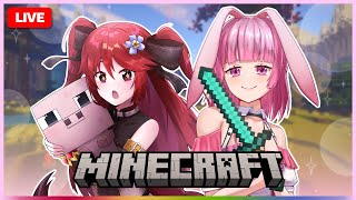 🔴LIVE | [Minecraft] ไปหาทรัพยากรกัน ft. @LuxiaPLG | LAPINE 🌛