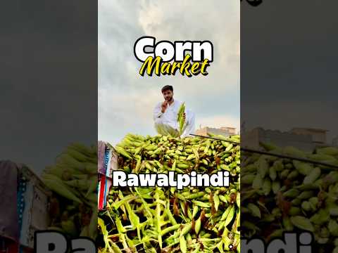 Garma Garam Chali | Rawalpindi Street Food Documentary | Corn Roasted in Hot Sand #foodshorts