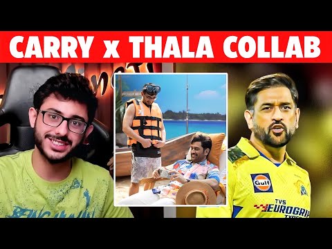 🤯Carryminati x MS Dhoni COLLAB!!