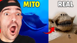 12 Criaturas Míticas Que Existieron En La Vida Real 😨 | CHUPITA REACCIONA a DARCZTOPS