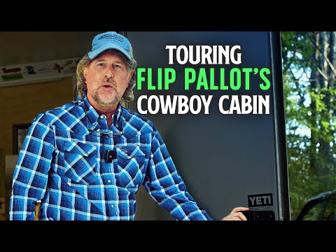 Inside Flip Pallot's Cowboy Cabin! Full Tour