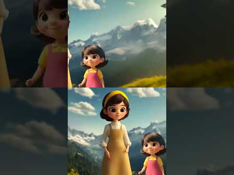 Heidi la Petite Fille des Montagnes | Conte 3D | Dessin Animé avec  @lesptitszamis ​