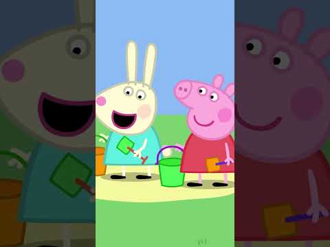 Molly la Taupe Adore Creuser 🐹⛏️ #shorts #peppapig