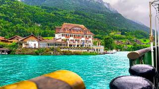 Is This The Most Beautiful Lake Village Ever? 🇨🇭 Switzerland 4K