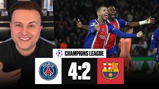 PSG ZERSTÖRT Barcelona❗️ 😱 GamerBrother REAGIERT auf PSG - BARCELONA 😍