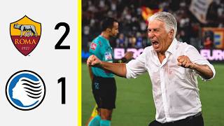 GASP BATTE LA DEA NEL RECUPERO, PRIMA SCONFITTA PER SARRI | Roma-Atalanta 2-1