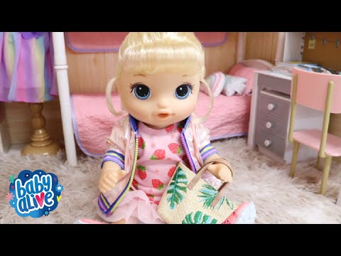 BABY ALIVE OLIVIA VAI PRO SHOPPING COM AS AMIGAS