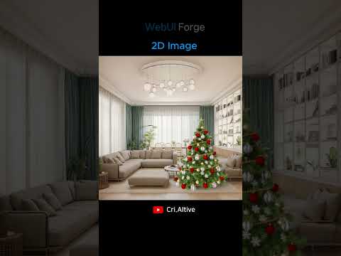 AI Rendering(3D SkechUp + 2D Image) #stablediffusion #webui  #comfyui
