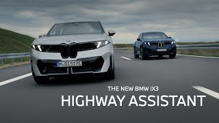 Highway Assistant | The BMW iX3.
