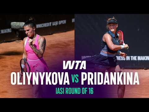 Oleksandra Oliynykova vs. Elena Pridankina | 2026 Iasi Round of 16 | WTA Match Highlights