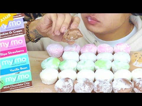 ASMR MOCHI CHALLENGE by MOXIE BEAST * Super Sticky & Soft NO TALKING EATING SOUNDS