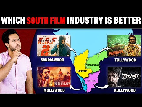 Tollywood vs Sandalwood vs Kollywood vs Mollywood | Comparison Between South Film Industries