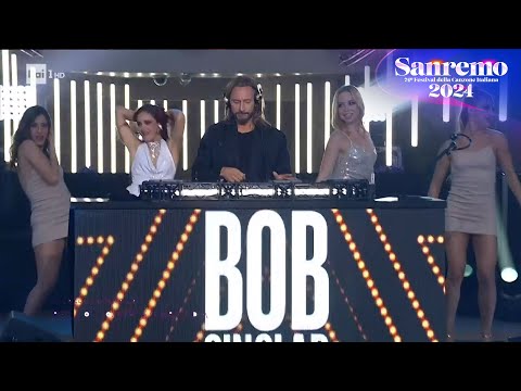 Sanremo 2024 - Il dj set di Bob Sinclar