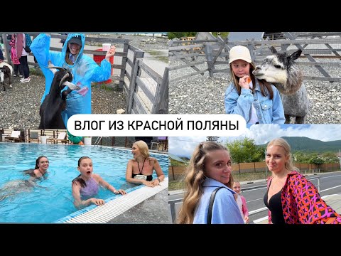 Влог из Красной поляны 🐾 Горы , отель рум - тур / у Миланы выпал зуб в ресторане.