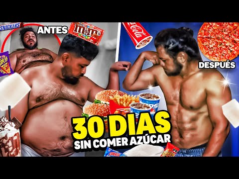 30 dias SIN AZUCAR y..Mi CUERPO REACCIONO ASI🍬 | REBOTE