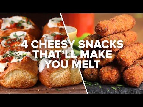 4 Cheesy Snacks That'll Make You Melt ? Tasty Recipes