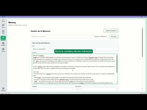 💡 Personnalisez votre IA pour la rendre plus performante
