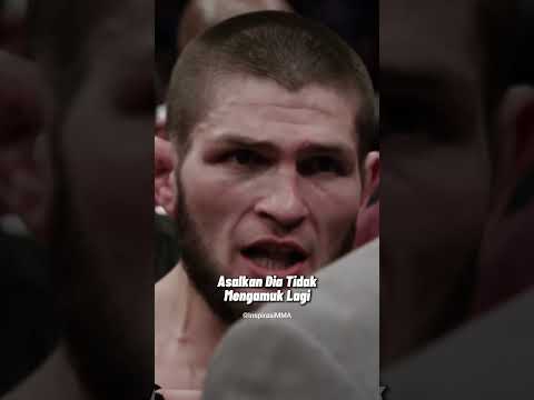 Khabib Hanya Nurut Sama Sosok Ini  #khabib #mma #ufc