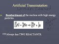 Nuclear Reactions and Energy Concepts
