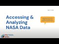 My NASA Data Support and Tools