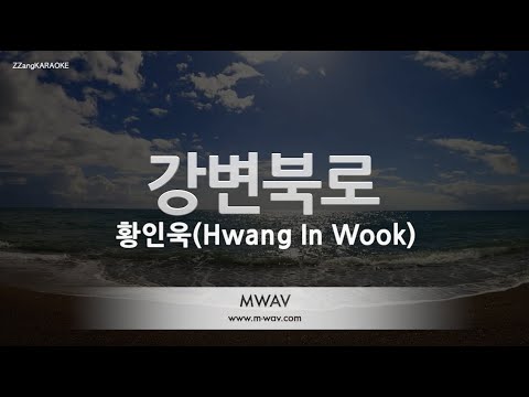 [짱가라오케/노래방] 황인욱(Hwang In Wook)-강변북로 [ZZang KARAOKE]