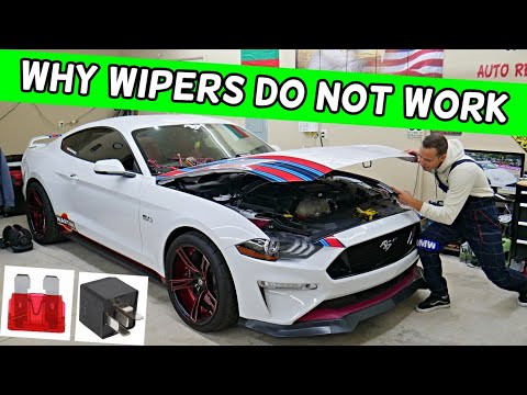 WHY WINDSHIELD WIPERS DO NOT WORK ON FORD MUSTANG 2015 2016 2017 2018 2019 2020 2021 2022 2023