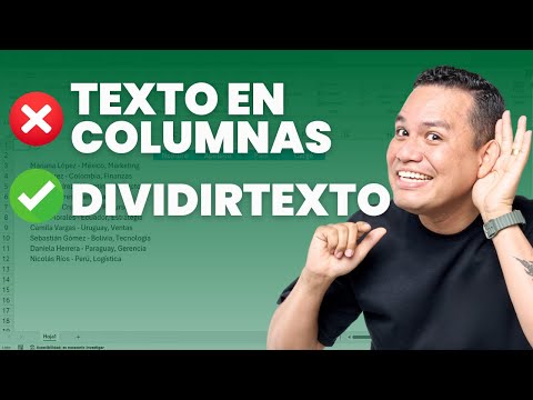 Nueva función de Excel DIVIDIRTEXTO