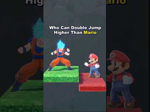 Who Can Double Jump Higher Than Mario? (Custom Mods)