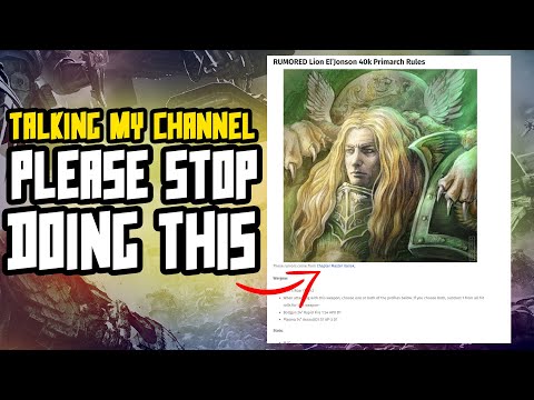 Please stop doing this (Talking my Channel & Rumours)