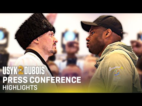 Oleksandr Usyk vs Daniel Dubois 2 | Press Conference Highlights