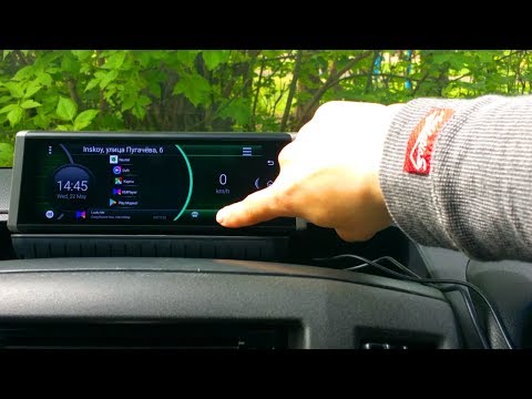 E-ACE 8" dashboard DVR android | Unboxing and testing