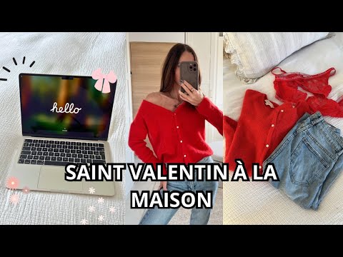 Home vlog Saint Valentin et haul Aroma-zone