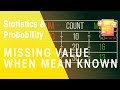 Understanding Mean and Finding Missing Values