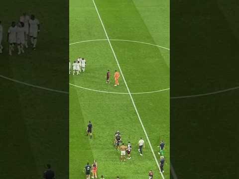 El GESTO de BELLINGHAM y CUCURELLA con los jugadores del MÁLAGA tras el PARTIDO