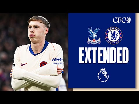 Crystal Palace 1-1 Chelsea | HIGHLIGHTS - Extended | Premier League 24/25